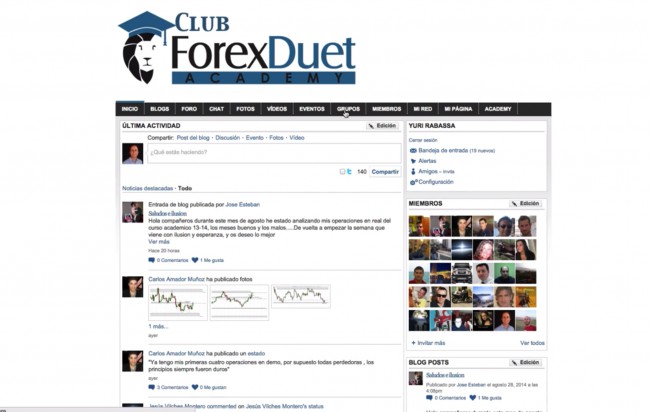 ForexDuet Academy: Conoce el Club